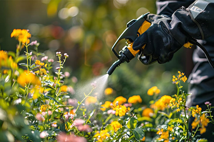 Blow-out irrigation system