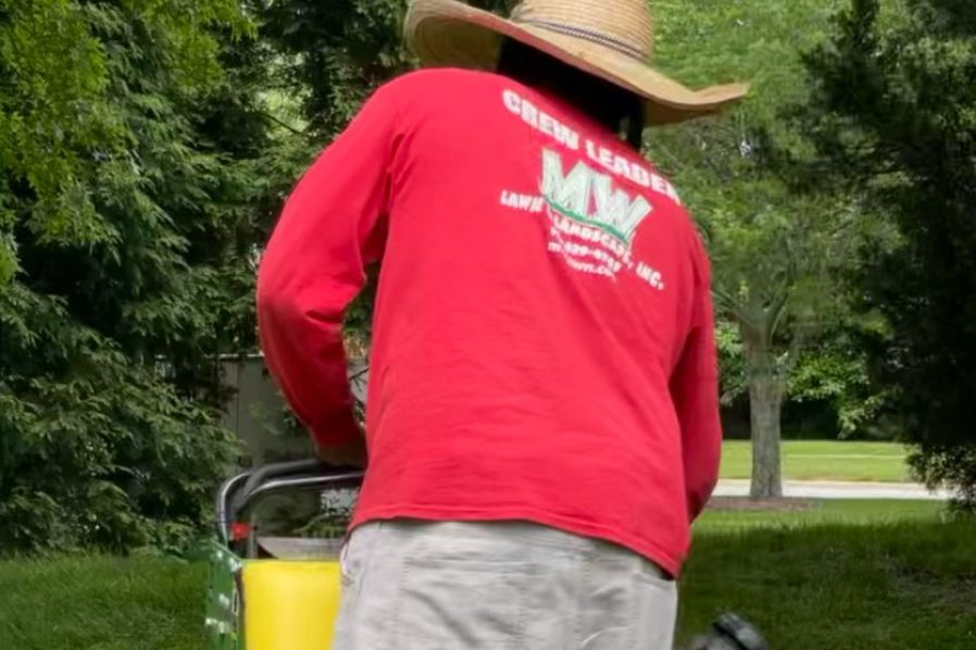 Gardening Man Wearing Hat