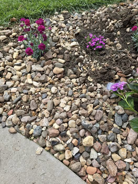River Rock Installation in Olath