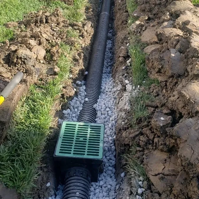 french-drain-installation