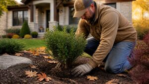 Planting shrubs in fall in Kansas City