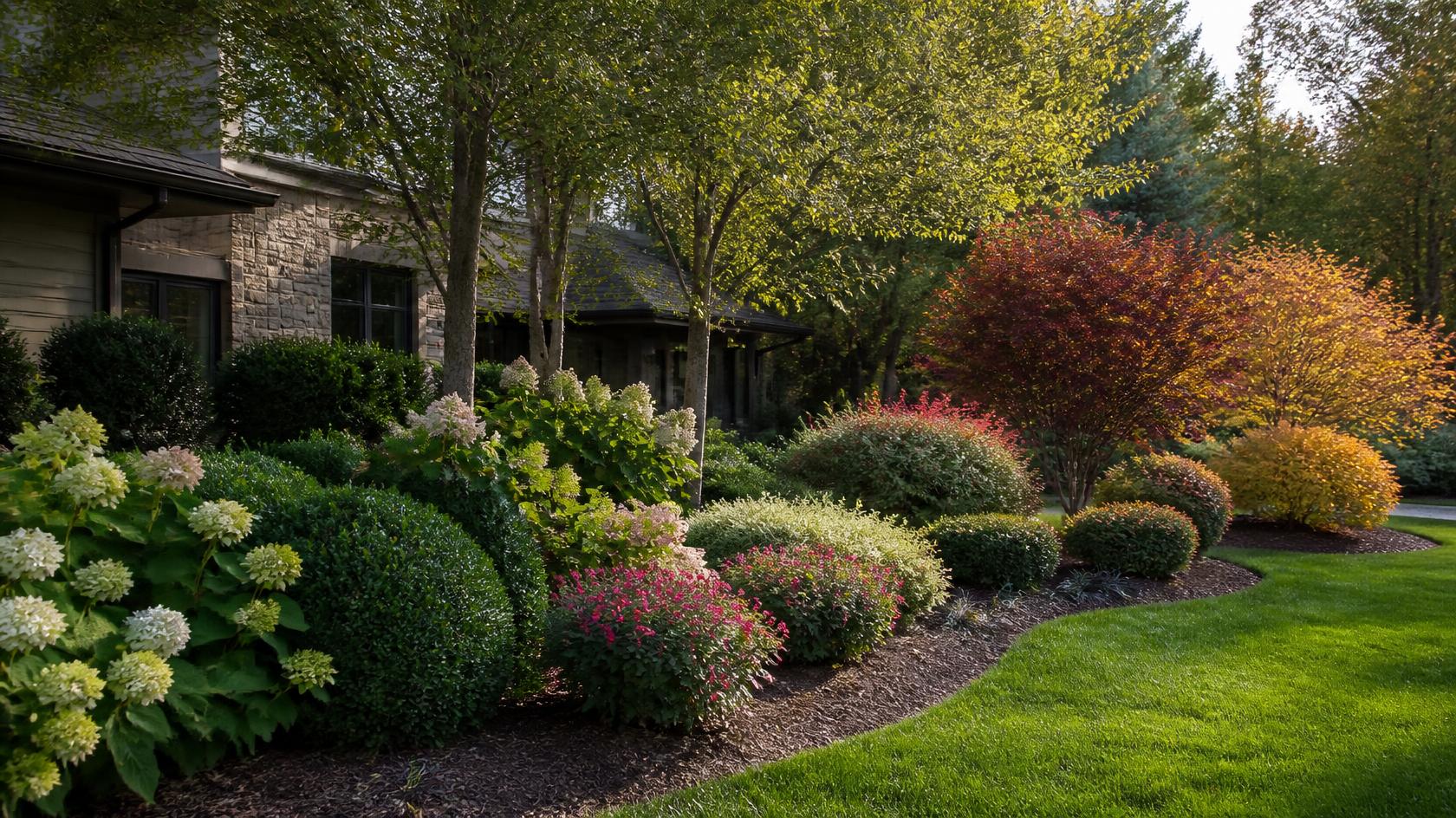 best-shrubs-sun-shade-fall-color